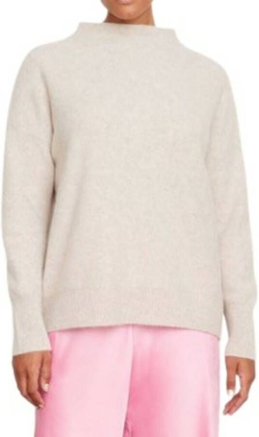 Vince Round-neck Knitwear Beige Dames