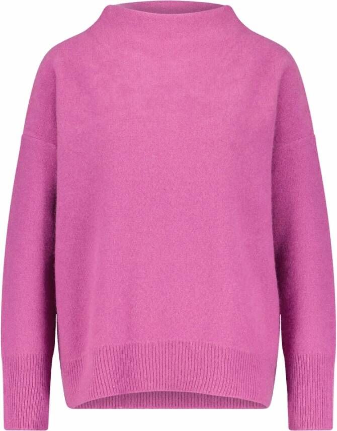 Vince Round-neck Knitwear Paars Dames