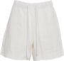 Vince Off White Tie Front Shorts White Dames - Thumbnail 1