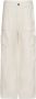 Vince Cargo Broek Bone Elastische Taille Zakken White Dames - Thumbnail 3