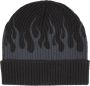 Vision OF Super Flames Beanie Muts Zwart Grijs Black Heren - Thumbnail 1