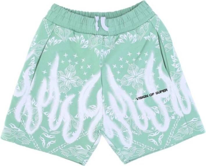 Vision OF Super Casual Shorts Groen Heren
