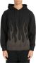 Vision OF Super Zwarte Corrosive Flames Hoodie Black Heren - Thumbnail 2