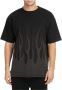 Vision OF Super Flames Tee Zwart Heren T-Shirt Black Heren - Thumbnail 1