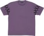 Vision OF Super Flames Tee Purple Black Streetwear Collectie Purple Heren - Thumbnail 1