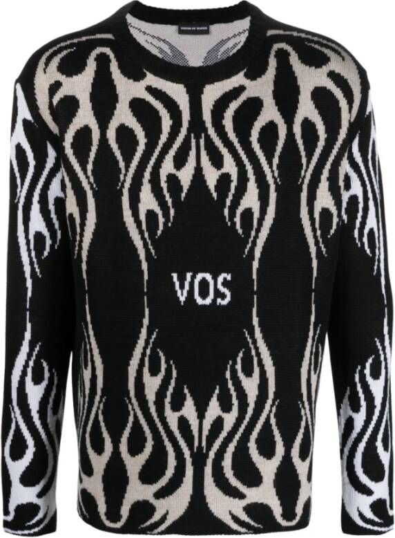 Vision OF Super Round-neck Knitwear Zwart Heren
