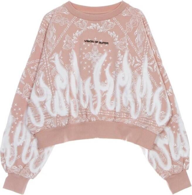 Vision OF Super Sweatshirts Roze Dames