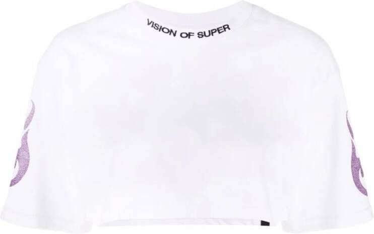 Vision OF Super T-shirts and Polos Lilac White Dames