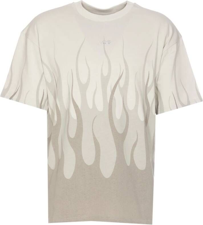 Vision OF Super T-Shirts Beige Heren