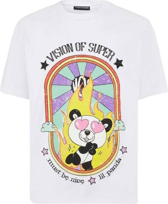 Vision OF Super T-Shirts Wit Heren