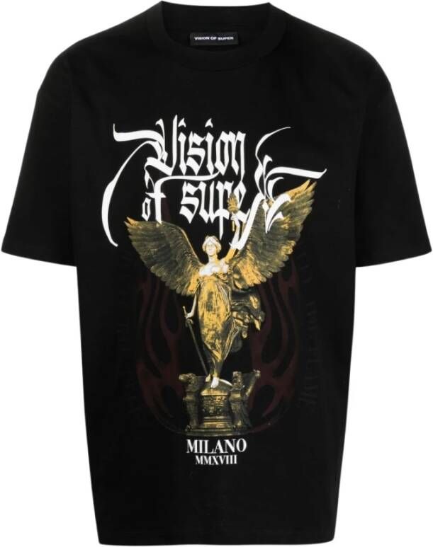 Vision OF Super T-Shirts Zwart Heren