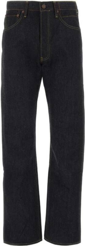 Visvim Moderne Donkerblauwe Heren Jeans Blue Heren
