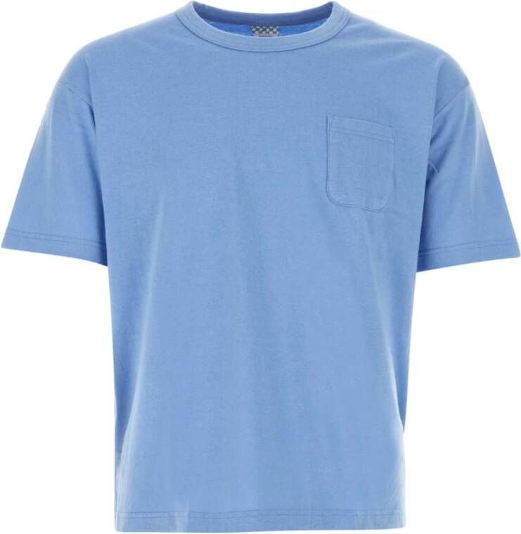 Visvim Moderne Multicolor Katoenen T-Shirt Set Blue Heren