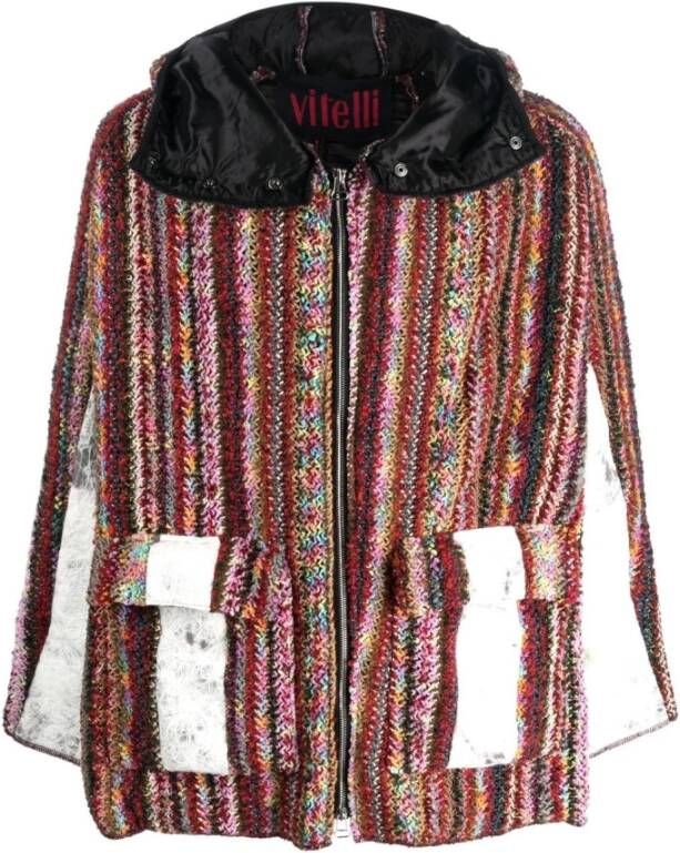 Vitelli Light Jackets Rood Heren