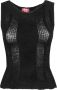 Vitelli Sleeveless Tops Zwart Dames - Thumbnail 1