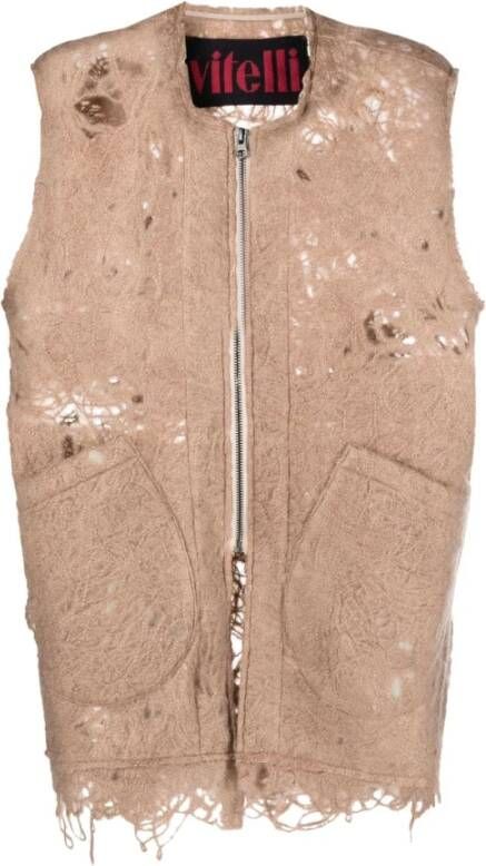 Vitelli Vests Bruin Dames