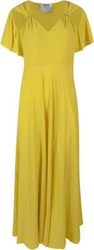 Vivetta Dresses Geel Dames