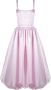 Vivetta Roze Prinses Ballon Midi Jurk Pink Dames - Thumbnail 1