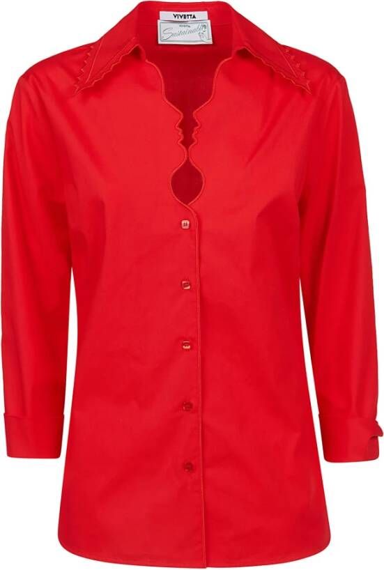 Vivetta Shirts Rood Dames