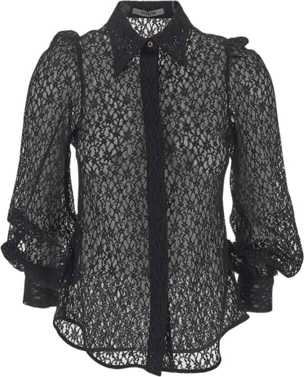 Vivetta Shirts Zwart Dames
