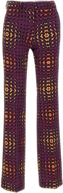 Vivetta Slim-fit Trousers Meerkleurig Dames