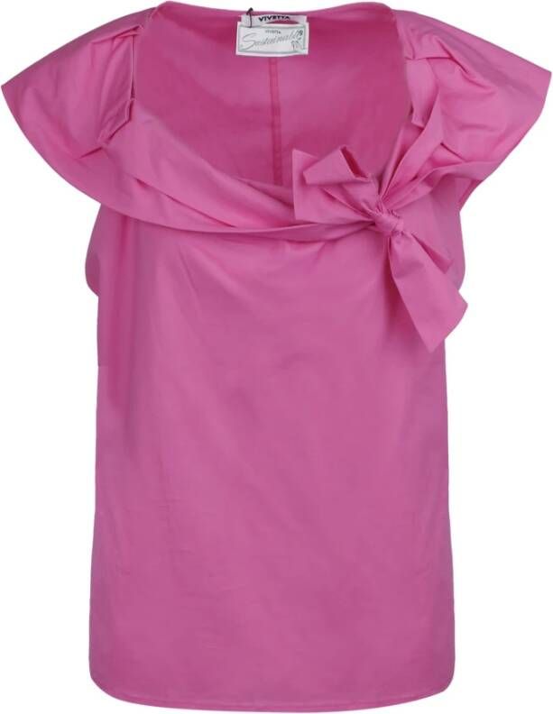 Vivetta T-Shirts Purple Dames