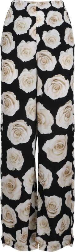 Vivetta Wide Trousers Zwart Dames