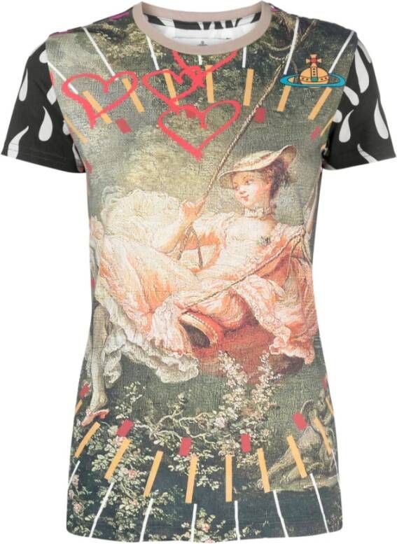 Vivienne Westwood Bronzen Dames Top Meerkleurig Dames