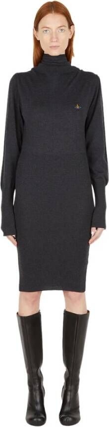 Vivienne Westwood Dag Midi -jurk Zwart Dames