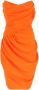 Vivienne Westwood Fluo oranje polyester puntige korsetjurk Oranje Dames - Thumbnail 1