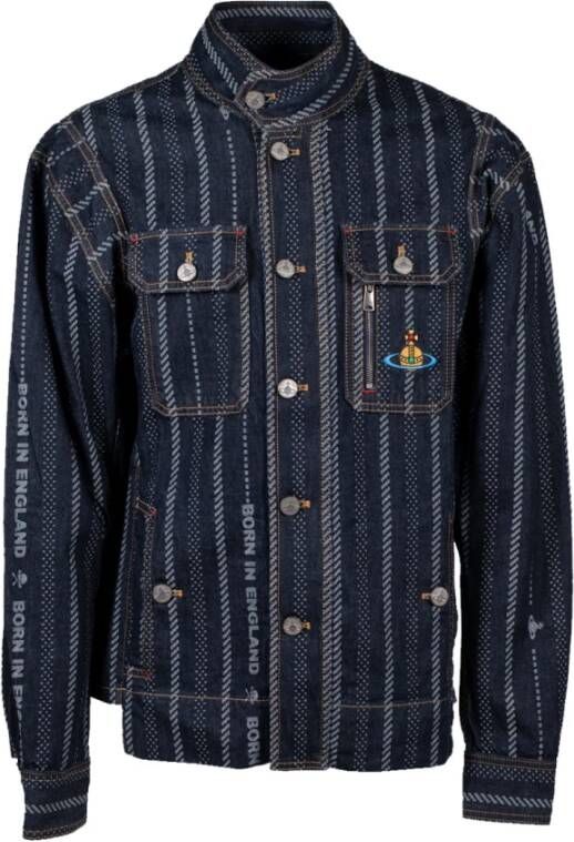 Vivienne Westwood Jackets Blauw Heren