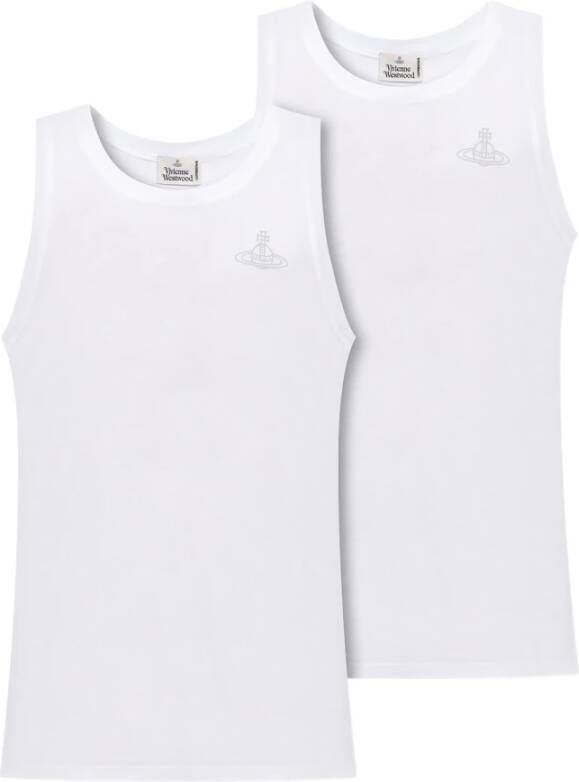 Vivienne Westwood Merk T-shirt 2-pack White Heren