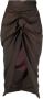 Vivienne Westwood Midi-rok Bruin Dames - Thumbnail 1