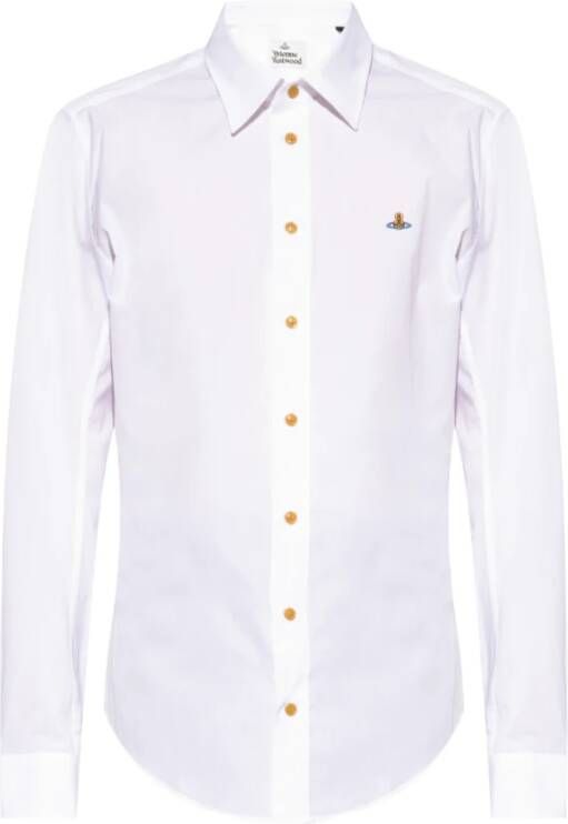 Vivienne Westwood Normaal shirt White Heren
