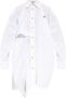 Vivienne Westwood Asymmetrische Shirtjurk met Uitsparingen White Dames - Thumbnail 1