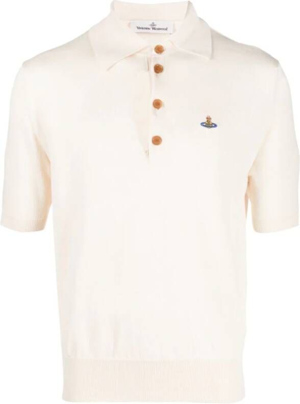 Vivienne Westwood Polo Shirt Beige Heren