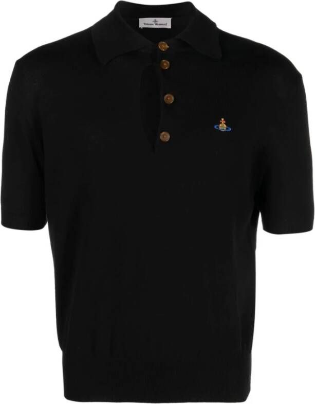 Vivienne Westwood Polo Shirt Zwart Heren