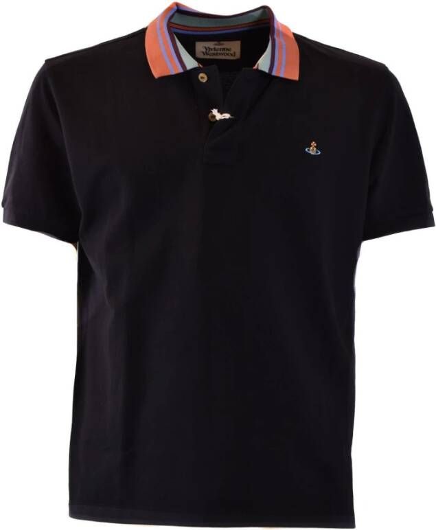 Vivienne Westwood Polo Shirt Zwart Heren