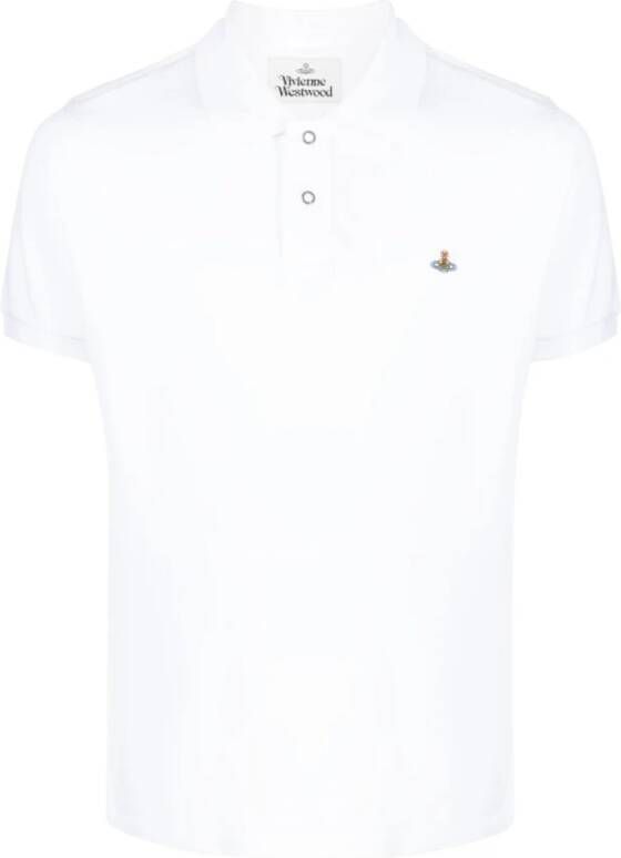 Vivienne Westwood Polo Shirts White Heren