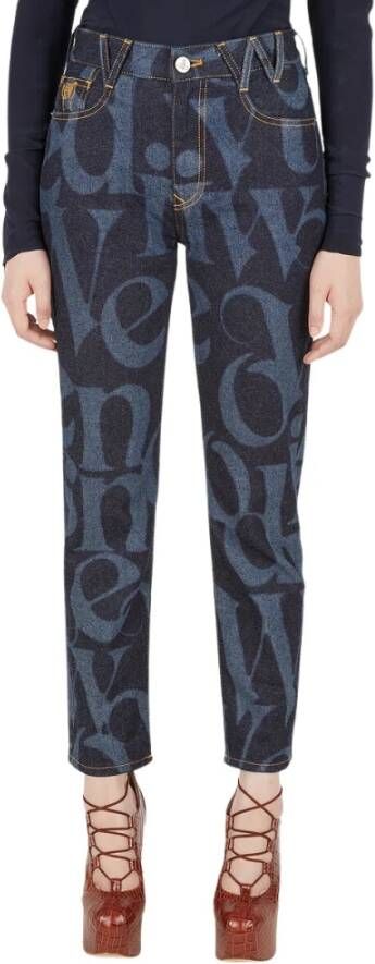 Vivienne Westwood Rechte spijkerbroek Blauw Dames