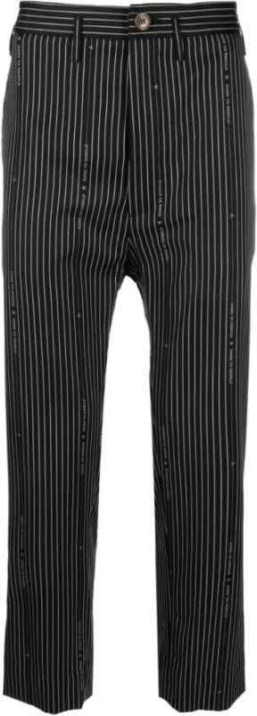 Vivienne Westwood Slim-fit Trousers Zwart Heren