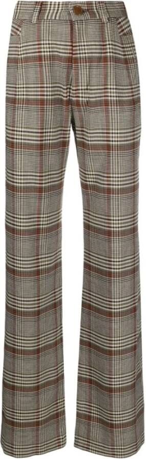 Vivienne Westwood Straight Trousers Groen Dames