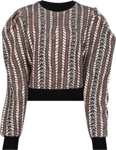 Vivienne Westwood Sweatshirt met puff mouwen Wit Dames