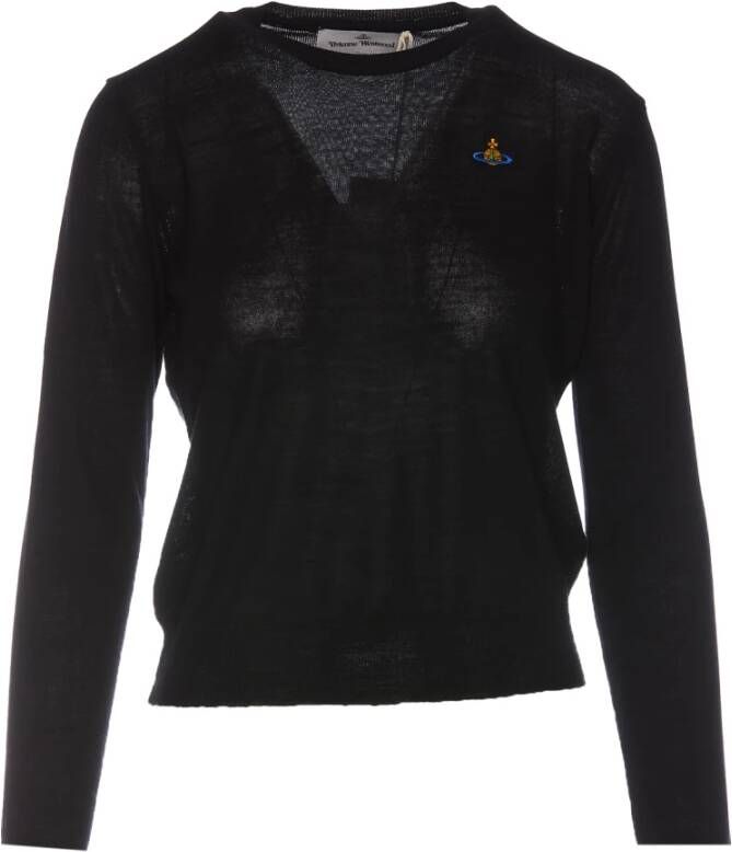Vivienne Westwood Round-neck Knitwear Zwart Dames