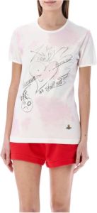 Vivienne Westwood T-shirt 36030001J002L Wit Dames
