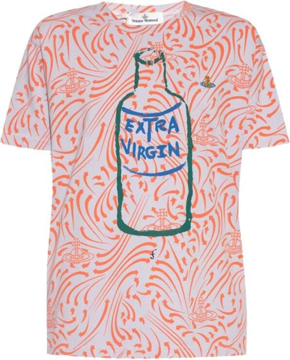 Vivienne Westwood T-shirt Oranje Dames