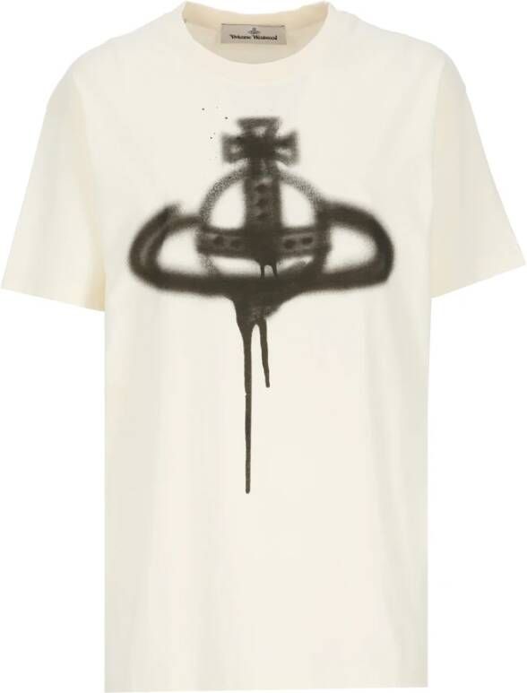 Vivienne Westwood T-shirt Wit Dames
