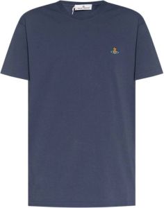 Vivienne Westwood T-shirt with logo Blauw