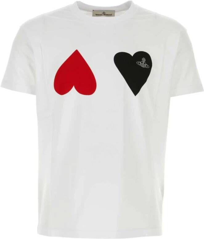 Vivienne Westwood Wit T-Shirt met Grafische Print voor White