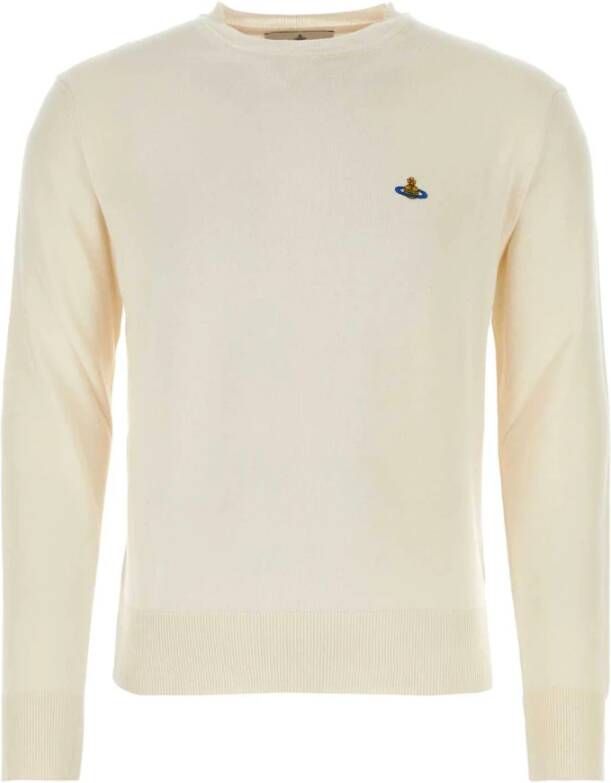 Vivienne Westwood Trui met ronde hals White Heren